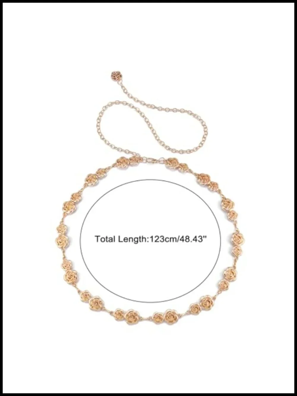 Adjustable Layered Waist Chain Belt for Women Bohemian Beach Dresses